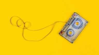 gray cassette tape on yellow surface nostalgia marketing strategies