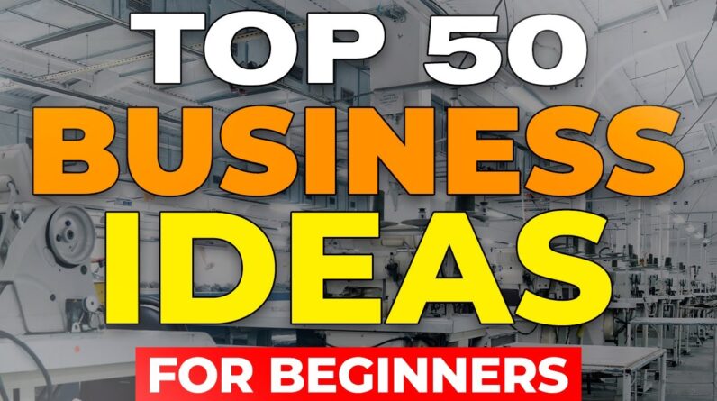 50 Business Ideas to START IN 2024