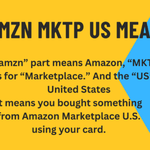 What an Amazon MKTP US Charge Really Means