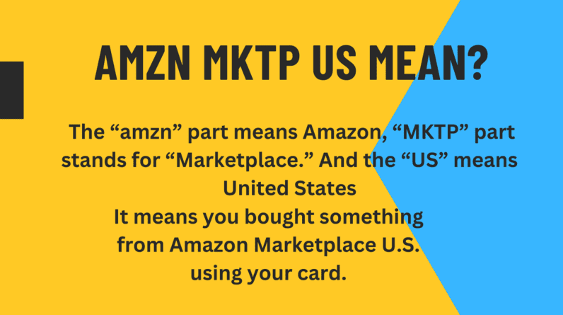 What an Amazon MKTP US Charge Really Means
