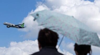 China shows off its COMAC C919 jet at the Singapore Airshow in challenge to Boeing’s troubled 737 Max