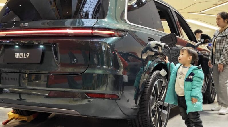 Li Auto is first major China EV startup to turn profit, shares up over 25%