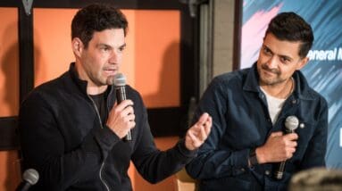 Mamoon Hamid and Ilya Fushman of Kleiner Perkins: "More than 80%" of pitches now involve AI