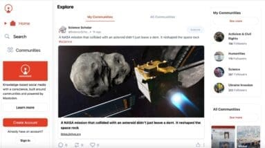 Newsmast brings curated 'communities' to the open source Twitter/X alternative Mastodon