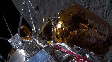 Quick thinking and a stroke of luck averted a moon lander disaster for Intuitive Machines