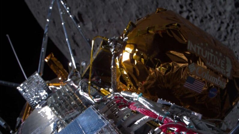 Quick thinking and a stroke of luck averted a moon lander disaster for Intuitive Machines