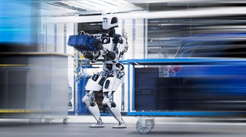 Mercedes begins piloting Apptronik humanoid robots