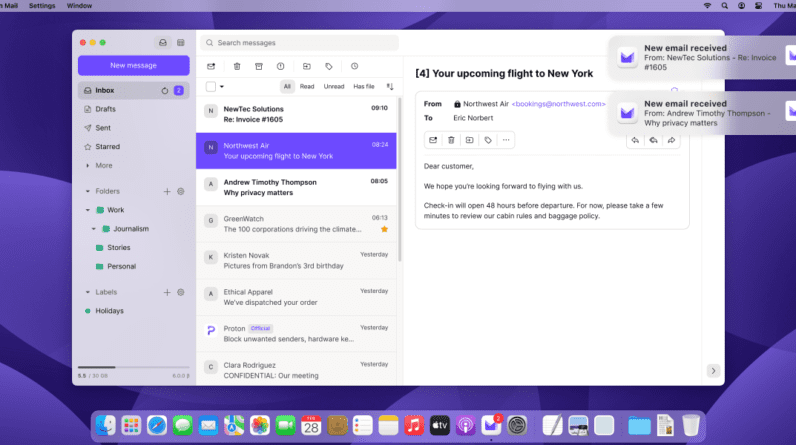 Proton Mail desktop app officially launches, but remains for premium subscribers only