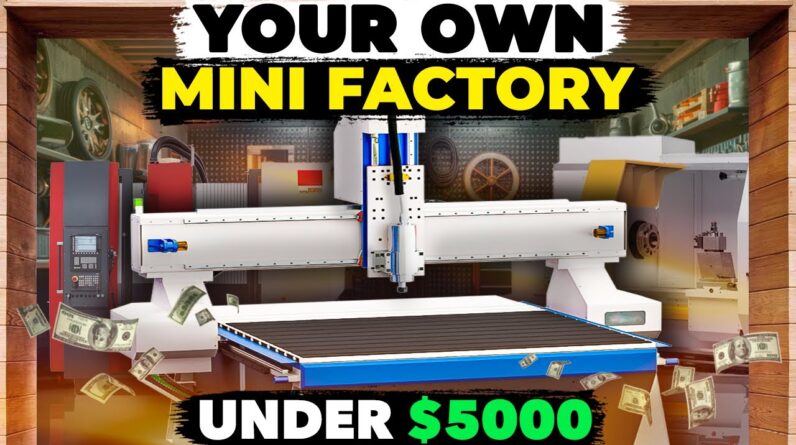 100 Business Machines You Can Buy Online to Make Money | Small Business Ideas - Production in Garage