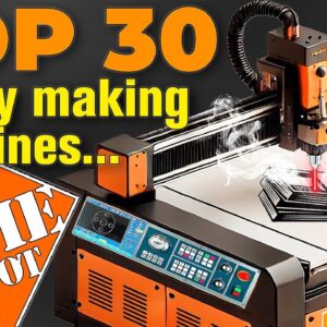 30 Business Machines You Can Buy at HOME DEPOT to Make Money |Best mini manufacturing business ideas